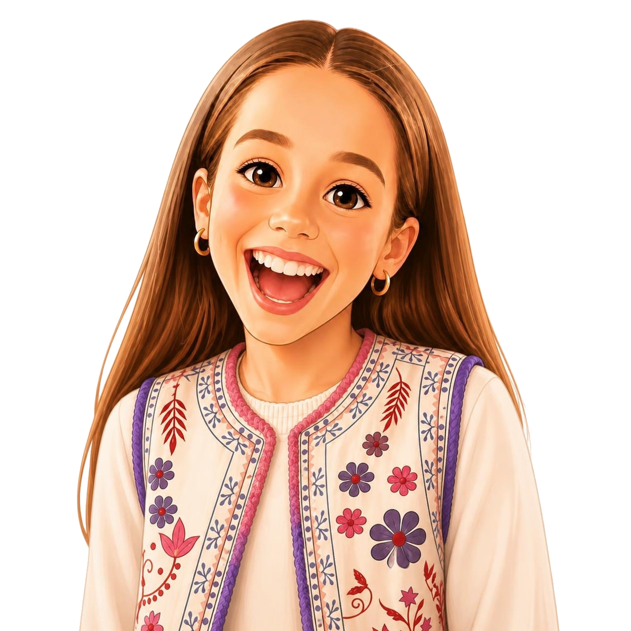 Girl laughing